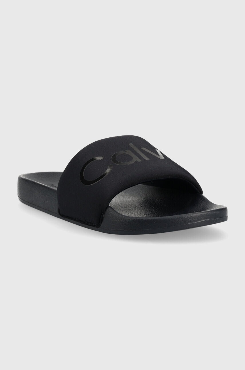 Calvin Klein Чехли POOL SLIDE TXT - Pepit.bg
