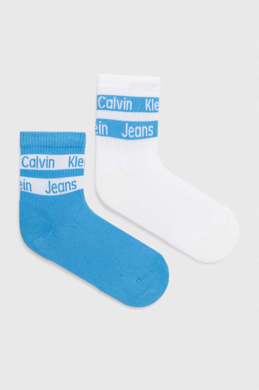 Calvin Klein Чорапи (2 броя) в синьо - Pepit.bg