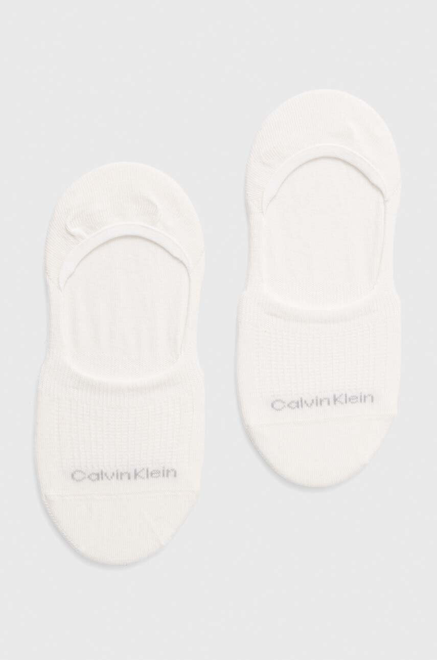 Calvin Klein Чорапи (2 броя) в бяло - Pepit.bg