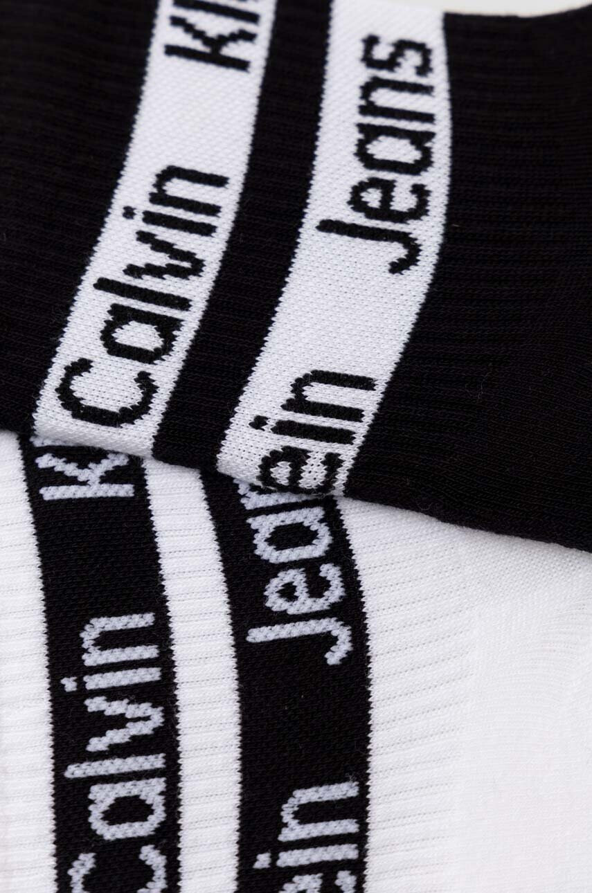 Calvin Klein Чорапи (2 броя) в бяло - Pepit.bg
