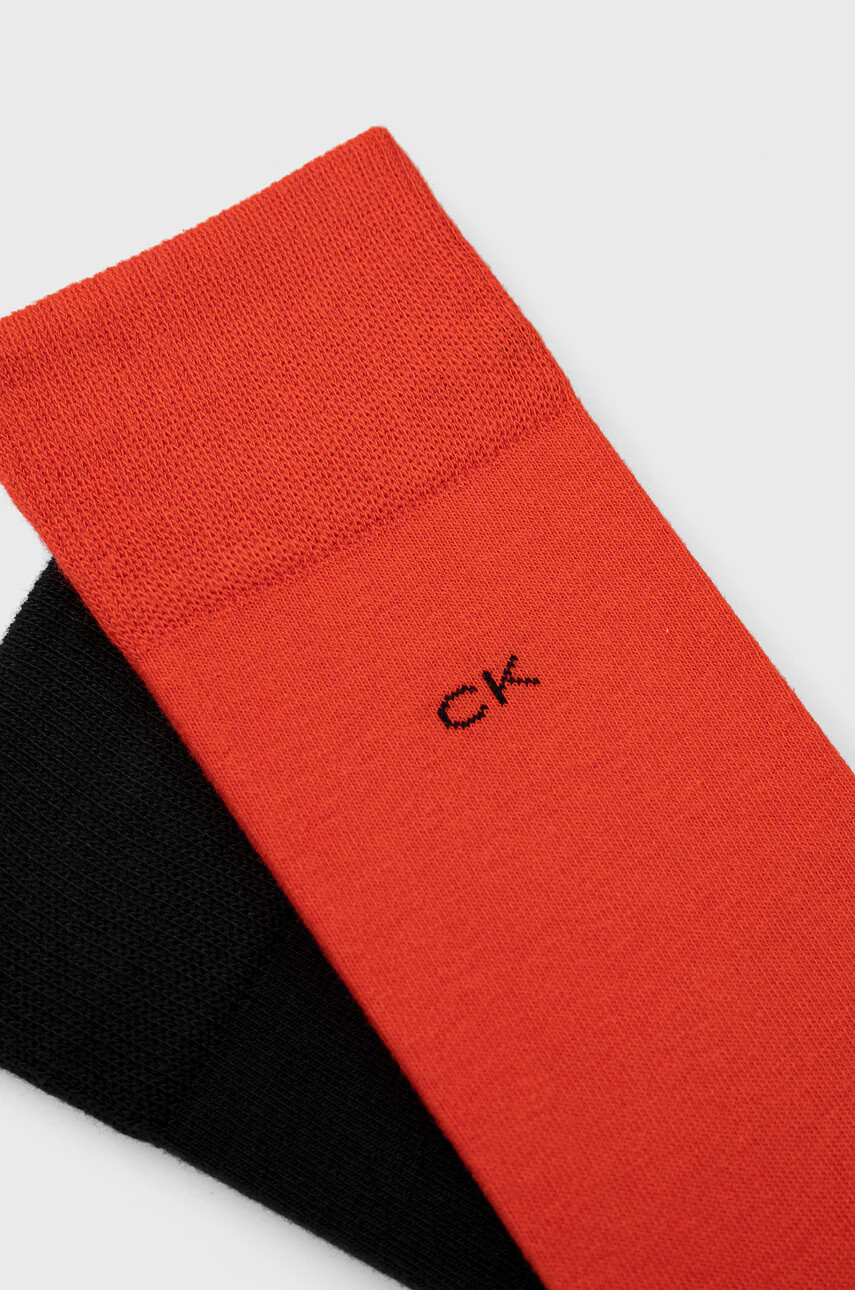 Calvin Klein Чорапи (2 броя) в червено - Pepit.bg