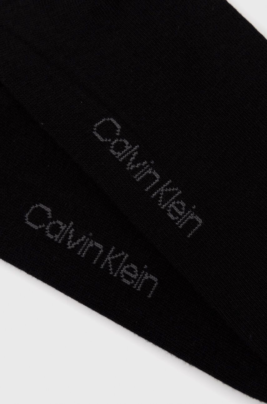 Calvin Klein Чорапи (2 чифта) дамски в черно - Pepit.bg