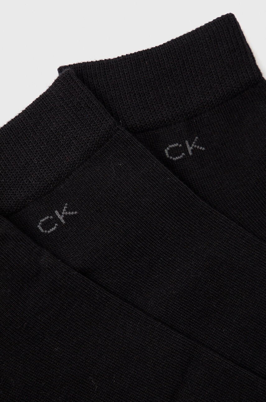 Calvin Klein Чорапи (2 чифта) мъжки в черно - Pepit.bg