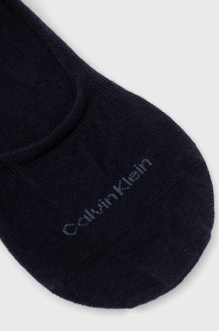 Calvin Klein Чорапи (2 чифта) мъжки в тъмносиньо - Pepit.bg