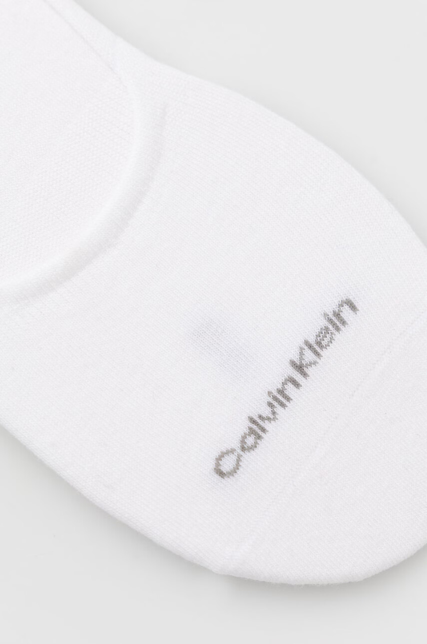 Calvin Klein Чорапи (2-pack) дамски в бяло - Pepit.bg