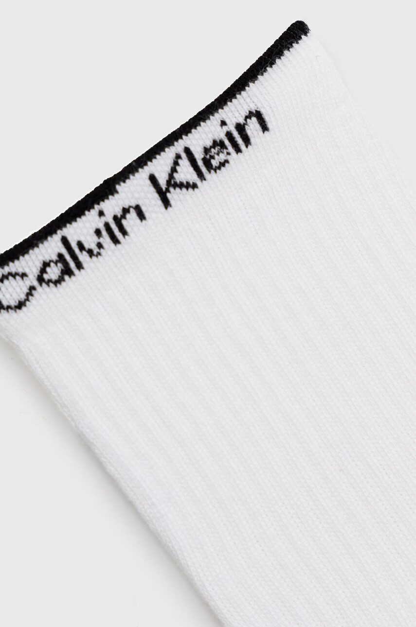 Calvin Klein Чорапи в бяло - Pepit.bg