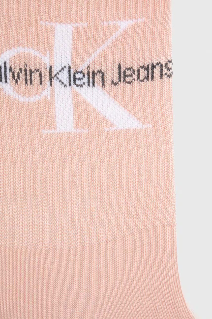 Calvin Klein Чорапи (4 чифта) в розово - Pepit.bg