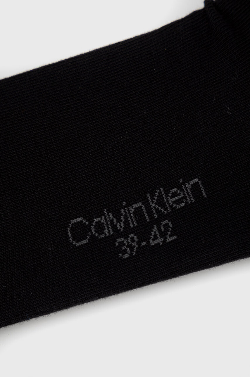 Calvin Klein Чорапи мъжки в черно - Pepit.bg