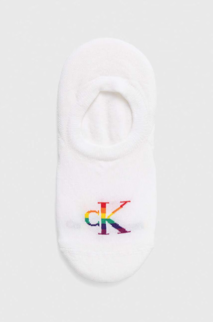Calvin Klein Чорапи CK One в бяло - Pepit.bg