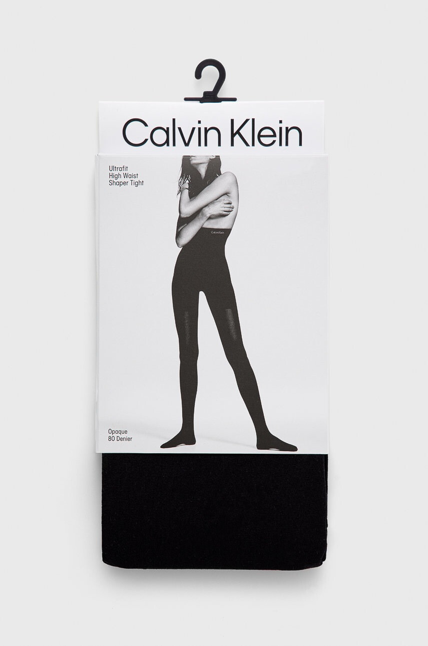 Calvin Klein Чорапогащи в черно - Pepit.bg