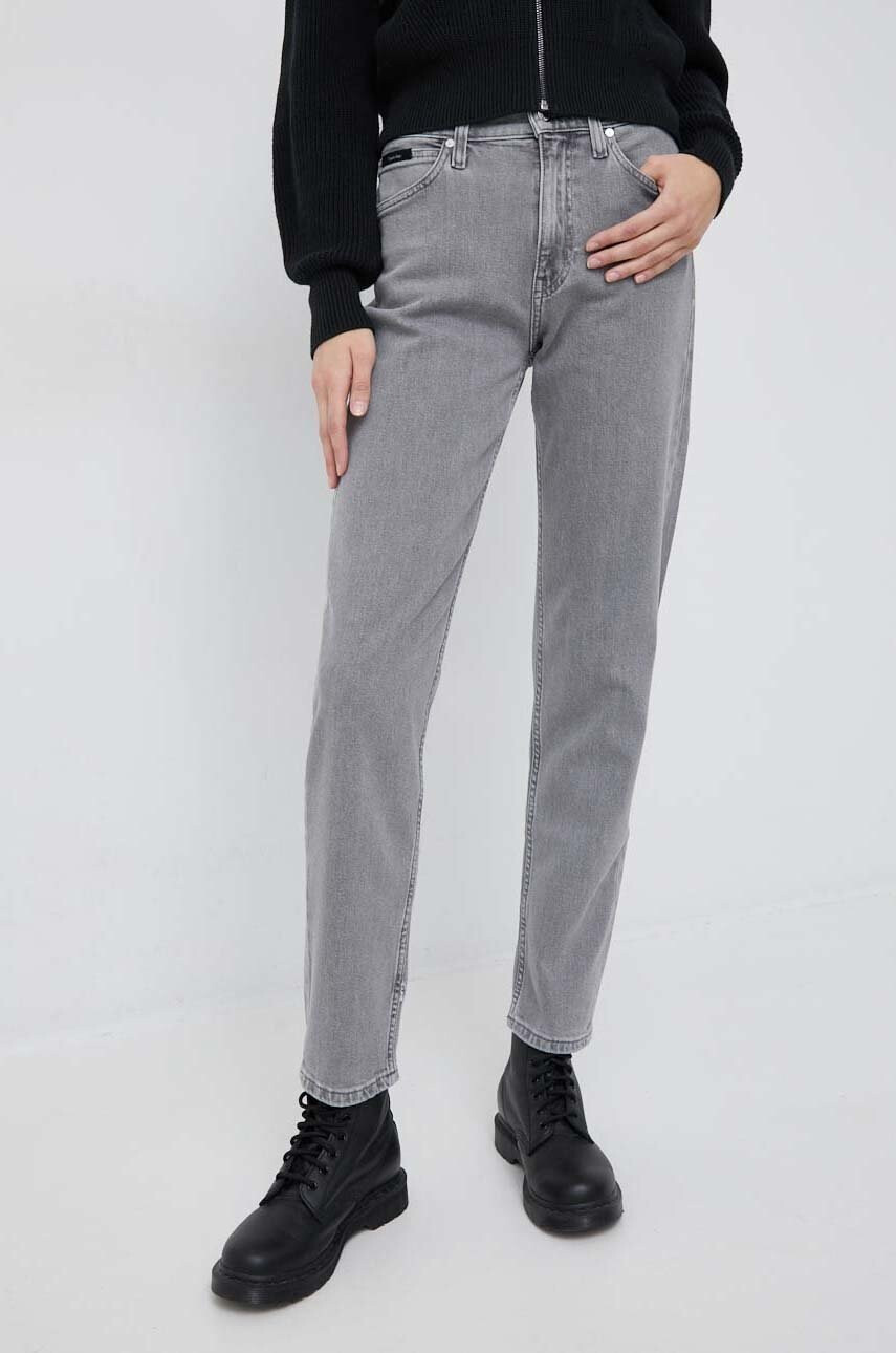 Calvin Klein Дънки в с висока талия - Pepit.bg