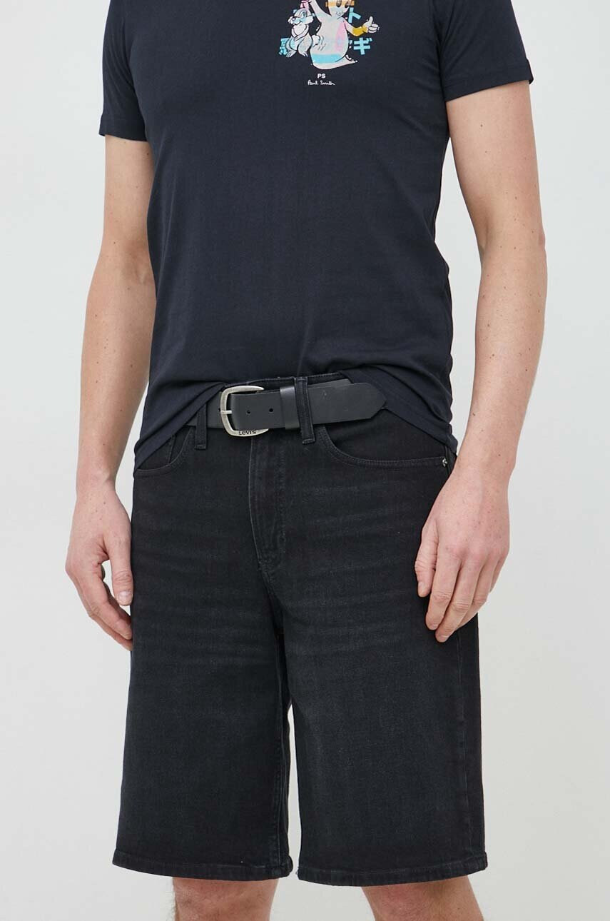 Calvin Klein Дънкови къси панталони в черно - Pepit.bg