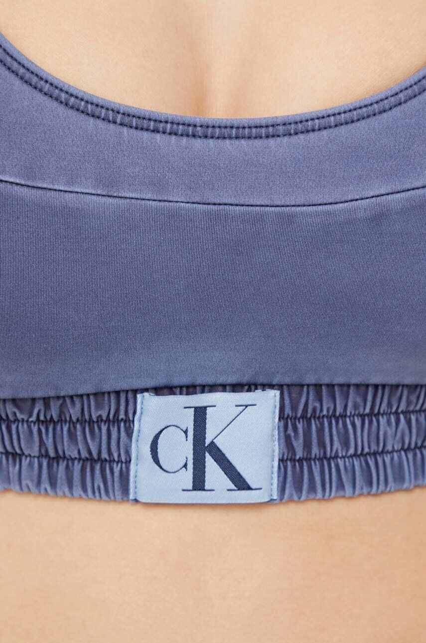 Calvin Klein Горнище на бански в синьо - Pepit.bg