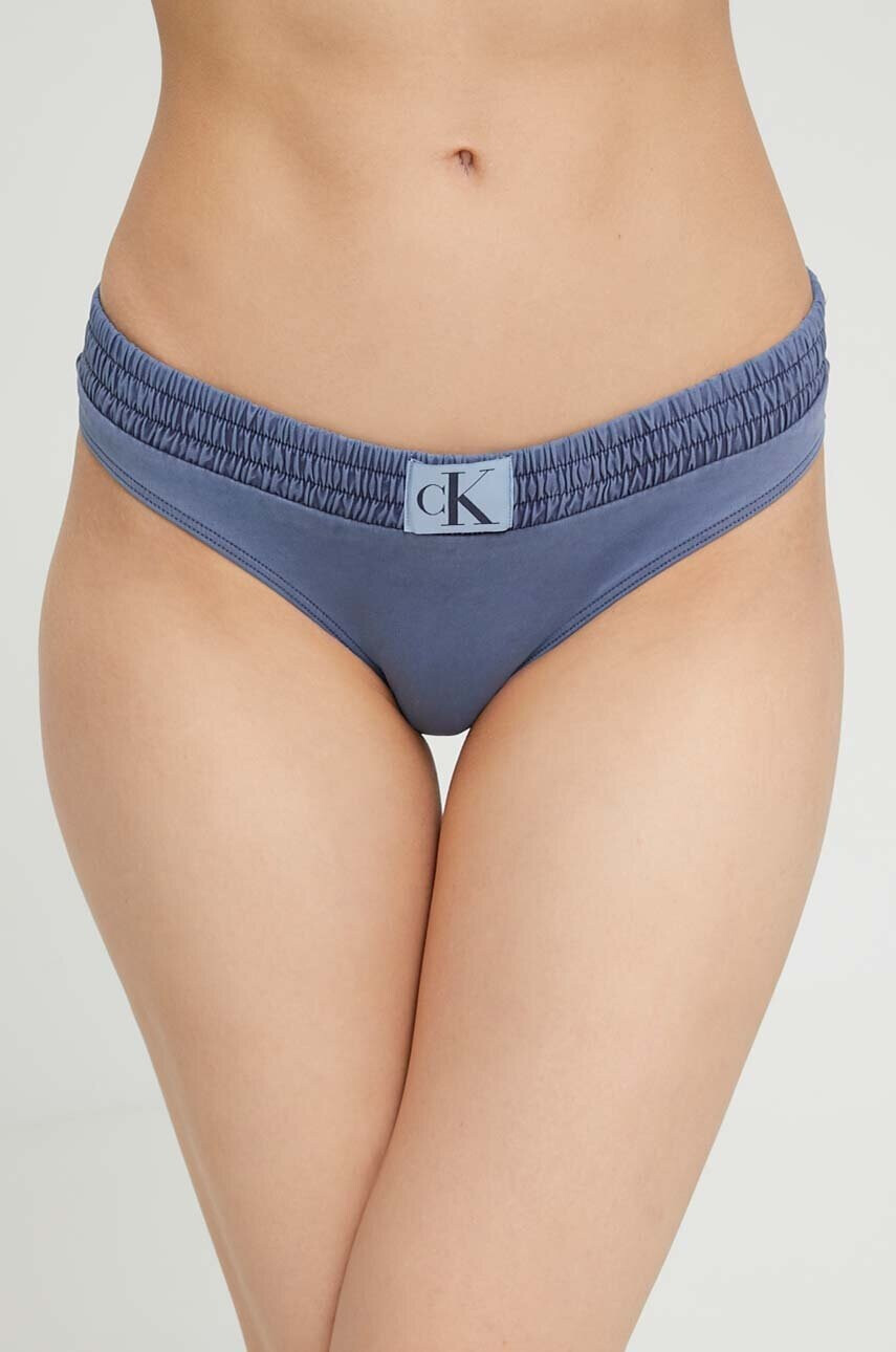 Calvin Klein Долнище на бански в тъмносиньо - Pepit.bg