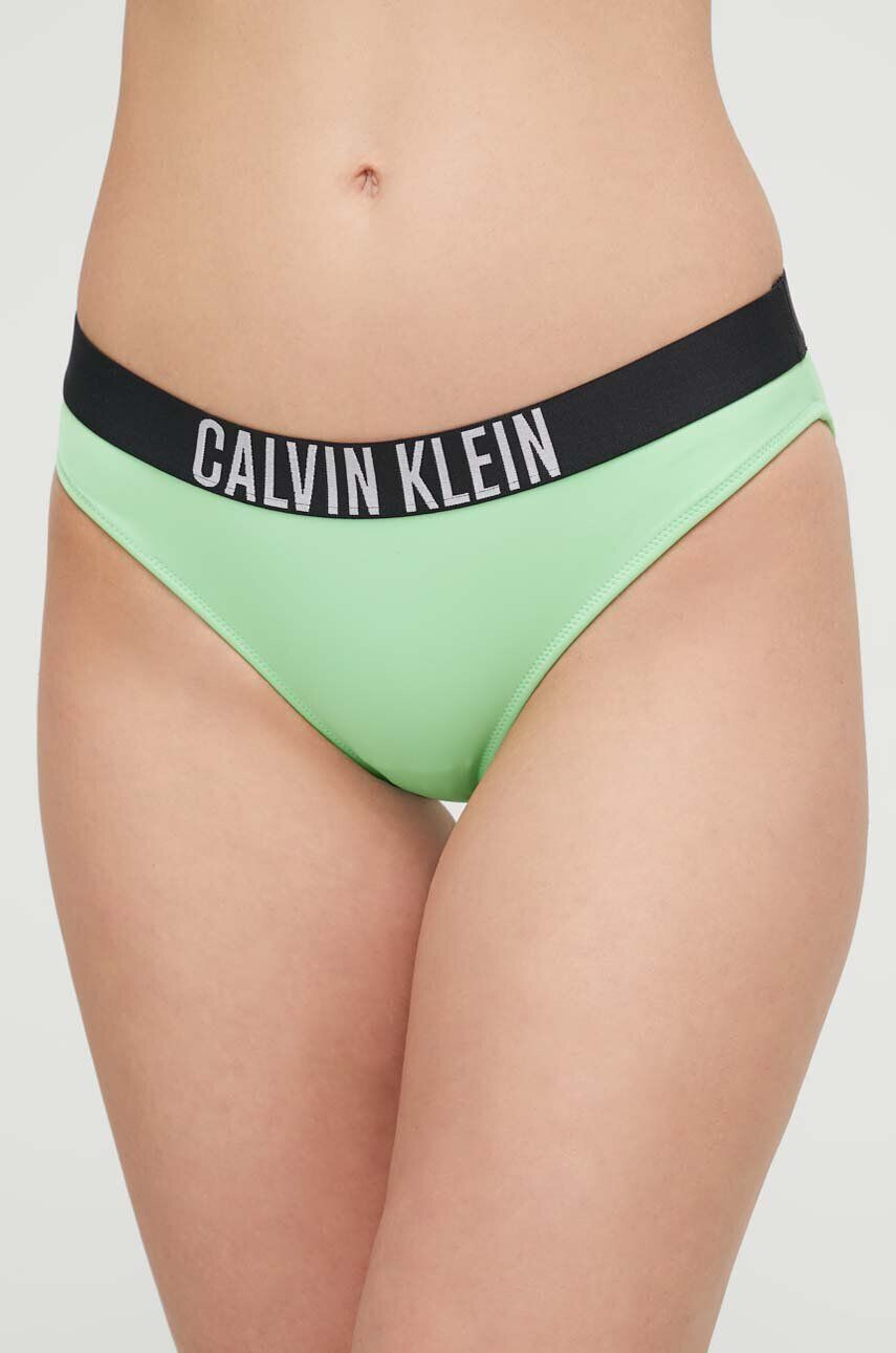 Calvin Klein Долнище на бански в зелено - Pepit.bg