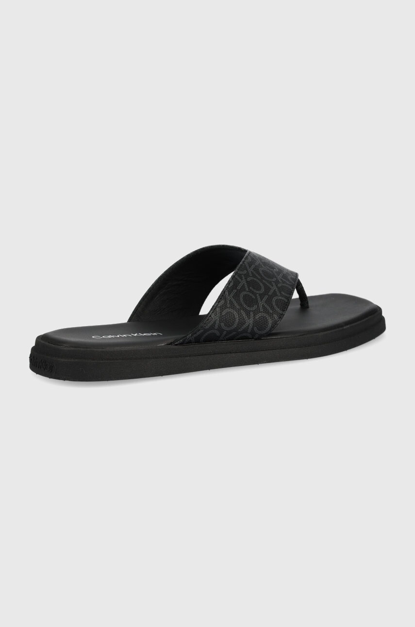 Calvin Klein Джапанки мъжко в черно - Pepit.bg