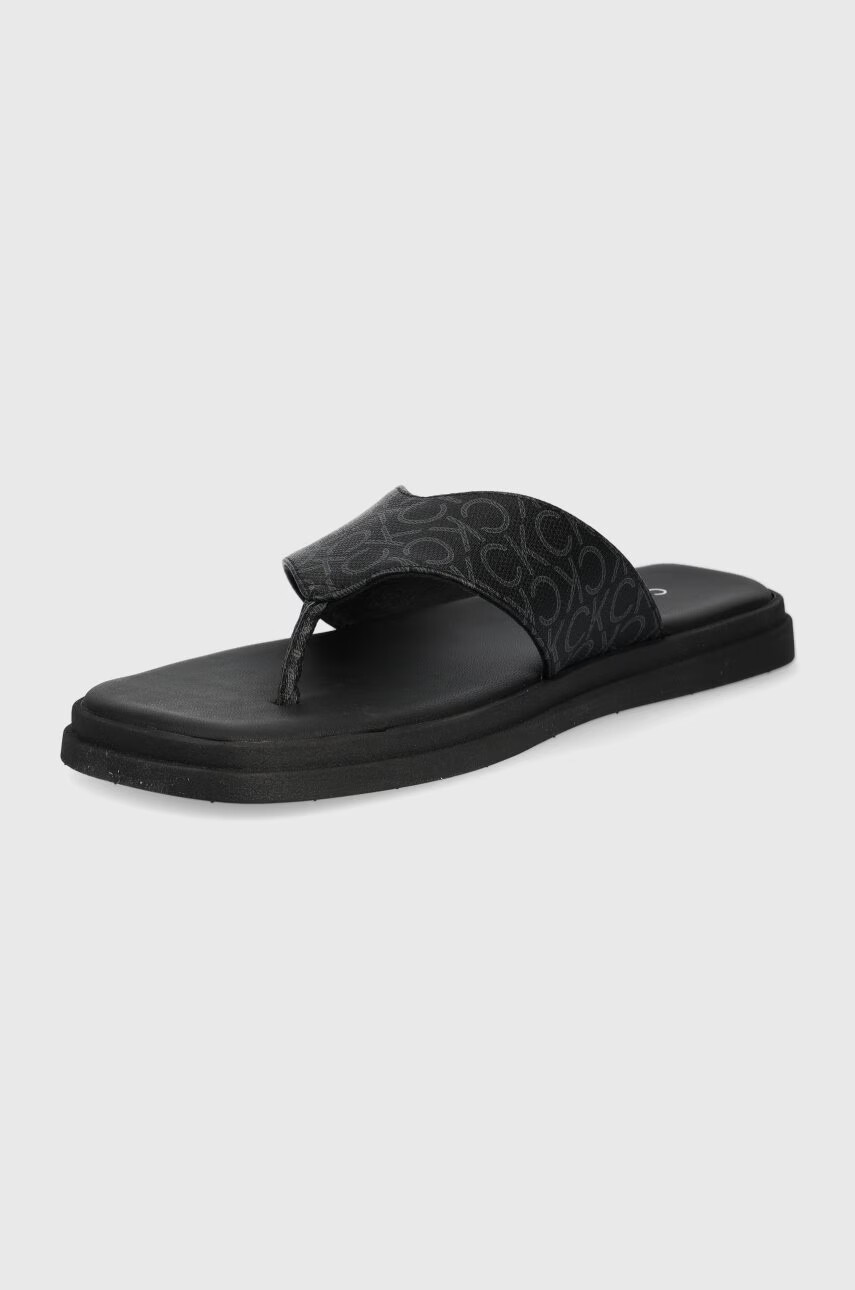 Calvin Klein Джапанки мъжко в черно - Pepit.bg