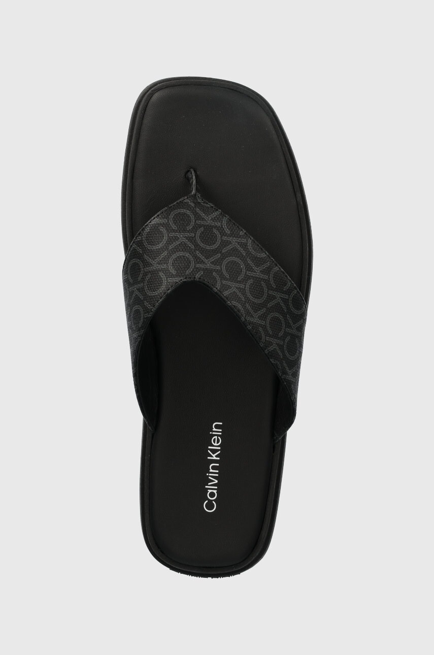 Calvin Klein Джапанки мъжко в черно - Pepit.bg