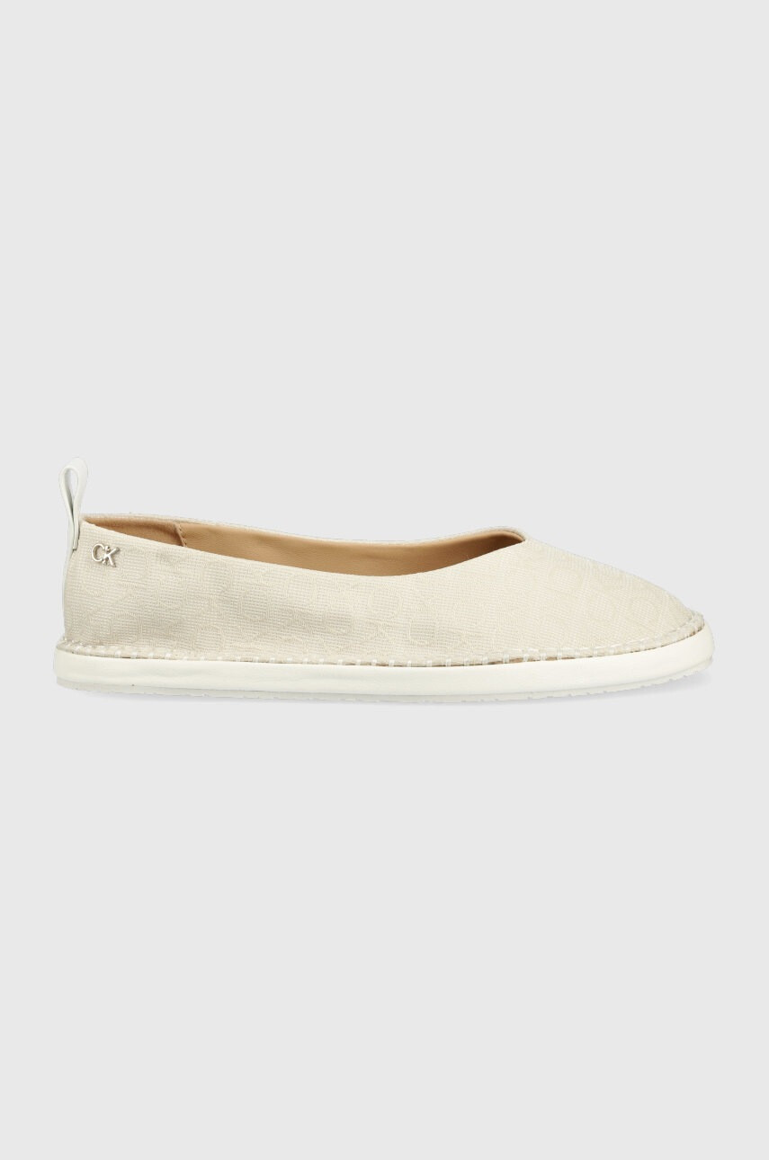 Calvin Klein Еспадрили Espadrille в бежово - Pepit.bg