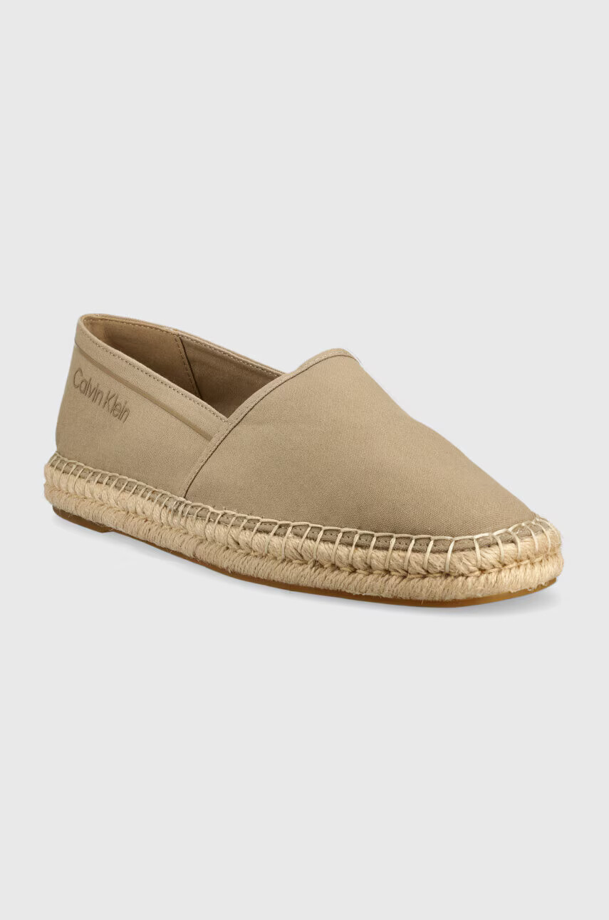 Calvin Klein Еспадрили ESPADRILLE CV в бежово HM0HM00539 - Pepit.bg