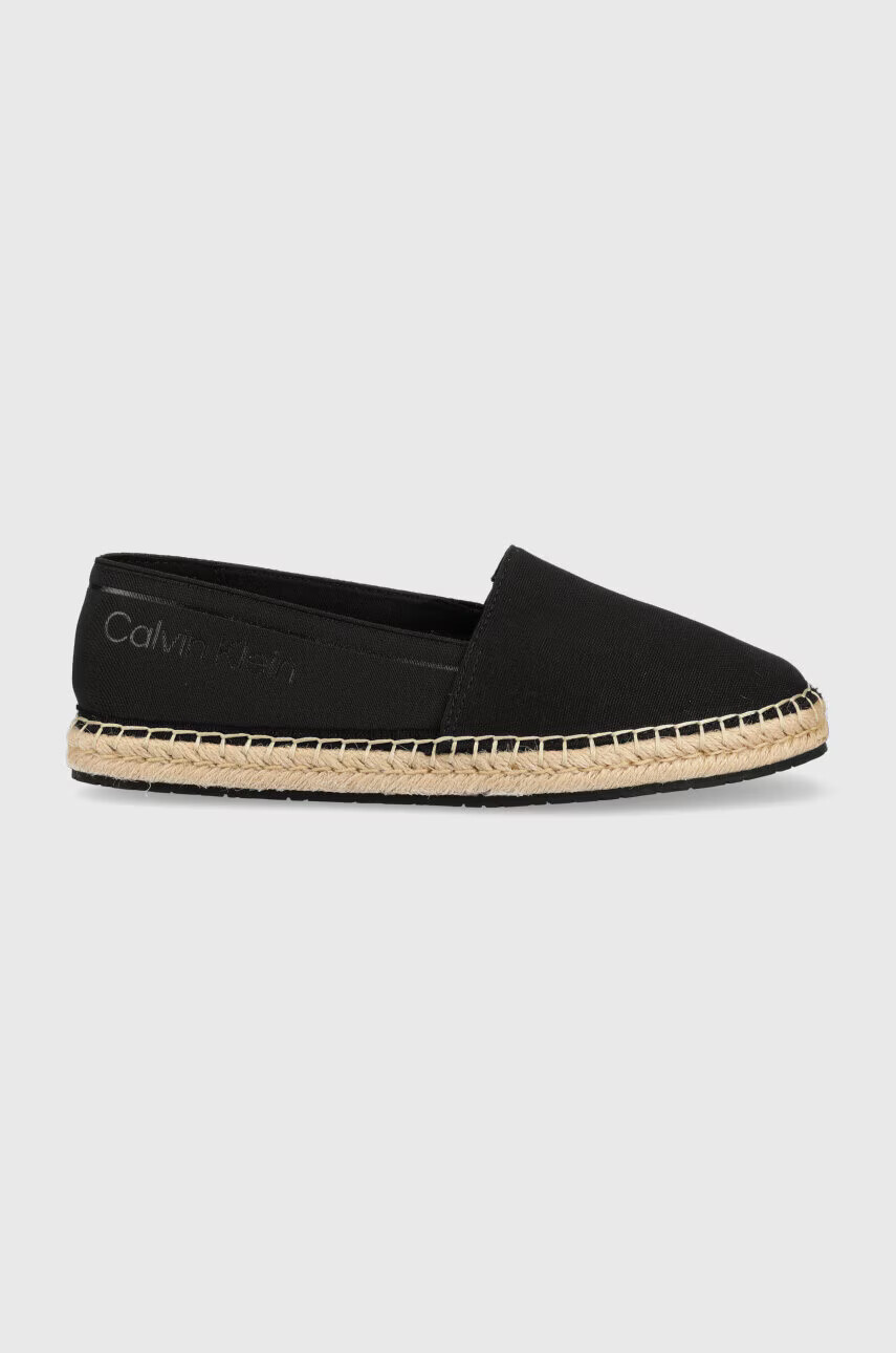 Calvin Klein Еспадрили ESPADRILLE HE - CANVAS в черно HW0HW01546 - Pepit.bg