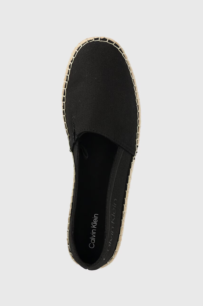Calvin Klein Еспадрили ESPADRILLE HE - CANVAS в черно HW0HW01546 - Pepit.bg