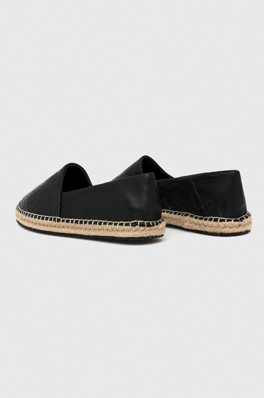 Calvin Klein Еспадрили ESPADRILLE - HF MONO в черно HW0HW01456 - Pepit.bg