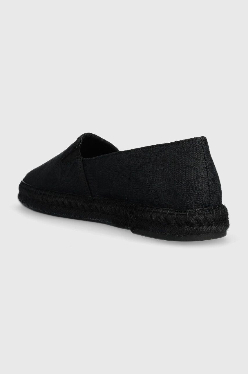 Calvin Klein Еспадрили ESPADRILLE MONO JQ в черно HM0HM00977 - Pepit.bg