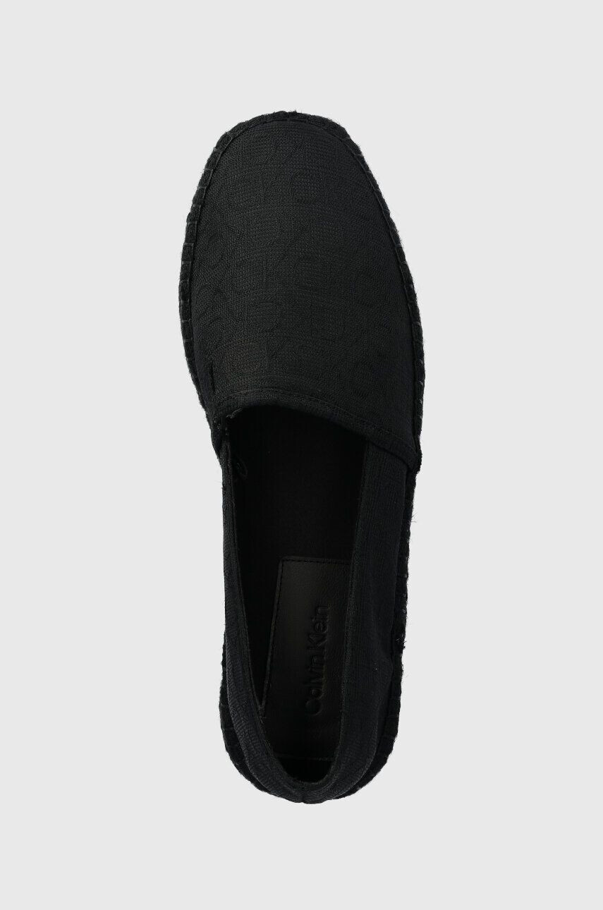 Calvin Klein Еспадрили ESPADRILLE MONO JQ в черно HM0HM00977 - Pepit.bg