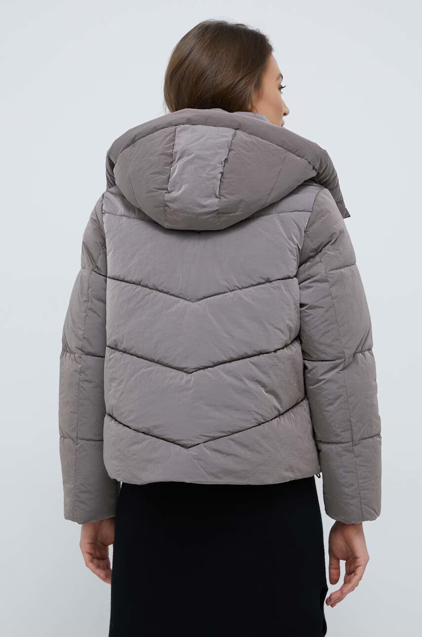 Calvin Klein Яке в лилаво със зимна изолация с уголемена кройка - Pepit.bg