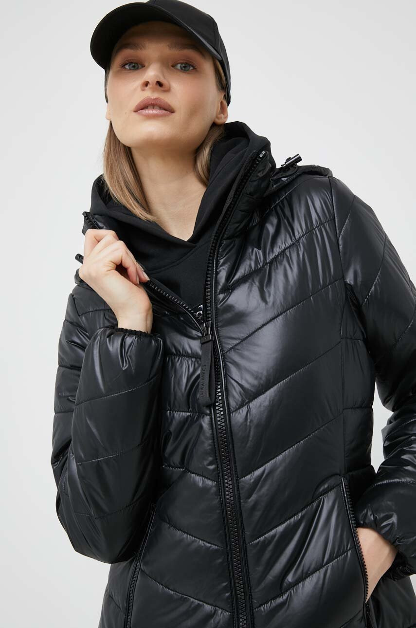 Calvin Klein Яке в черно с преходна изолация - Pepit.bg