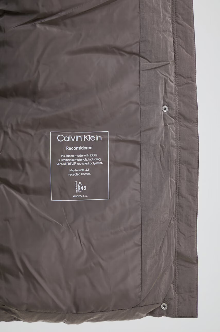 Calvin Klein Яке в лилаво със зимна изолация - Pepit.bg