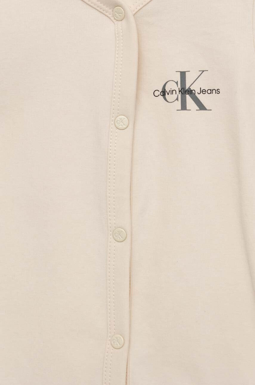 Calvin Klein Jeans Бебешки къс гащеризон - Pepit.bg