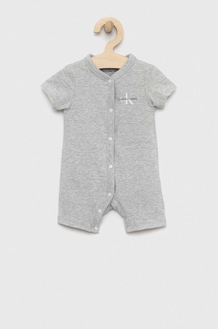 Calvin Klein Jeans Бебешки къс гащеризон - Pepit.bg