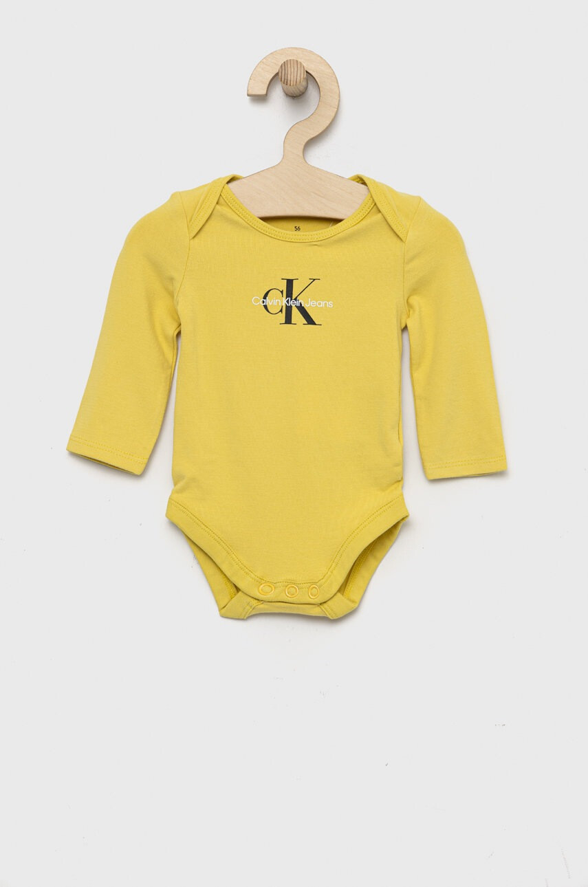 Calvin Klein Jeans Бебешко боди (3 чифта) - Pepit.bg