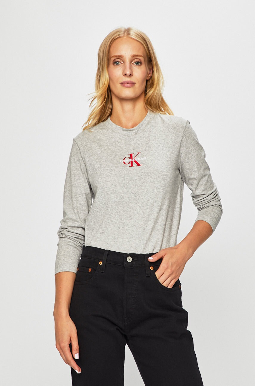 Calvin Klein Jeans Блуза с дълъг ръкав - Pepit.bg