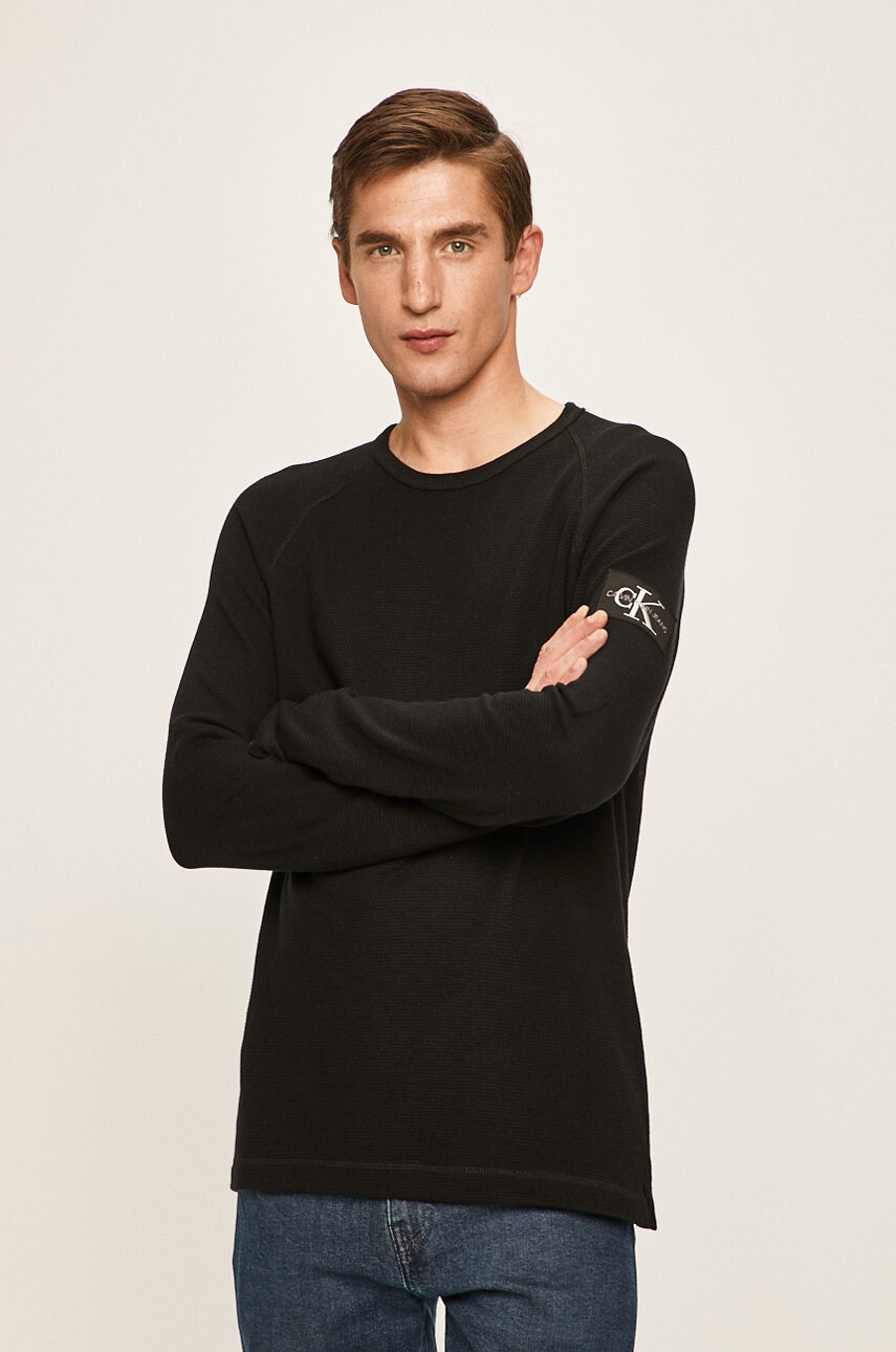 Calvin Klein Jeans Блуза с дълъг ръкав - Pepit.bg