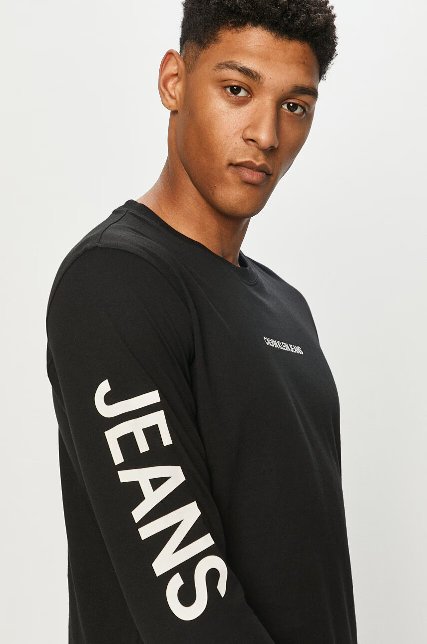 Calvin Klein Jeans Блуза с дълги ръкави - Pepit.bg