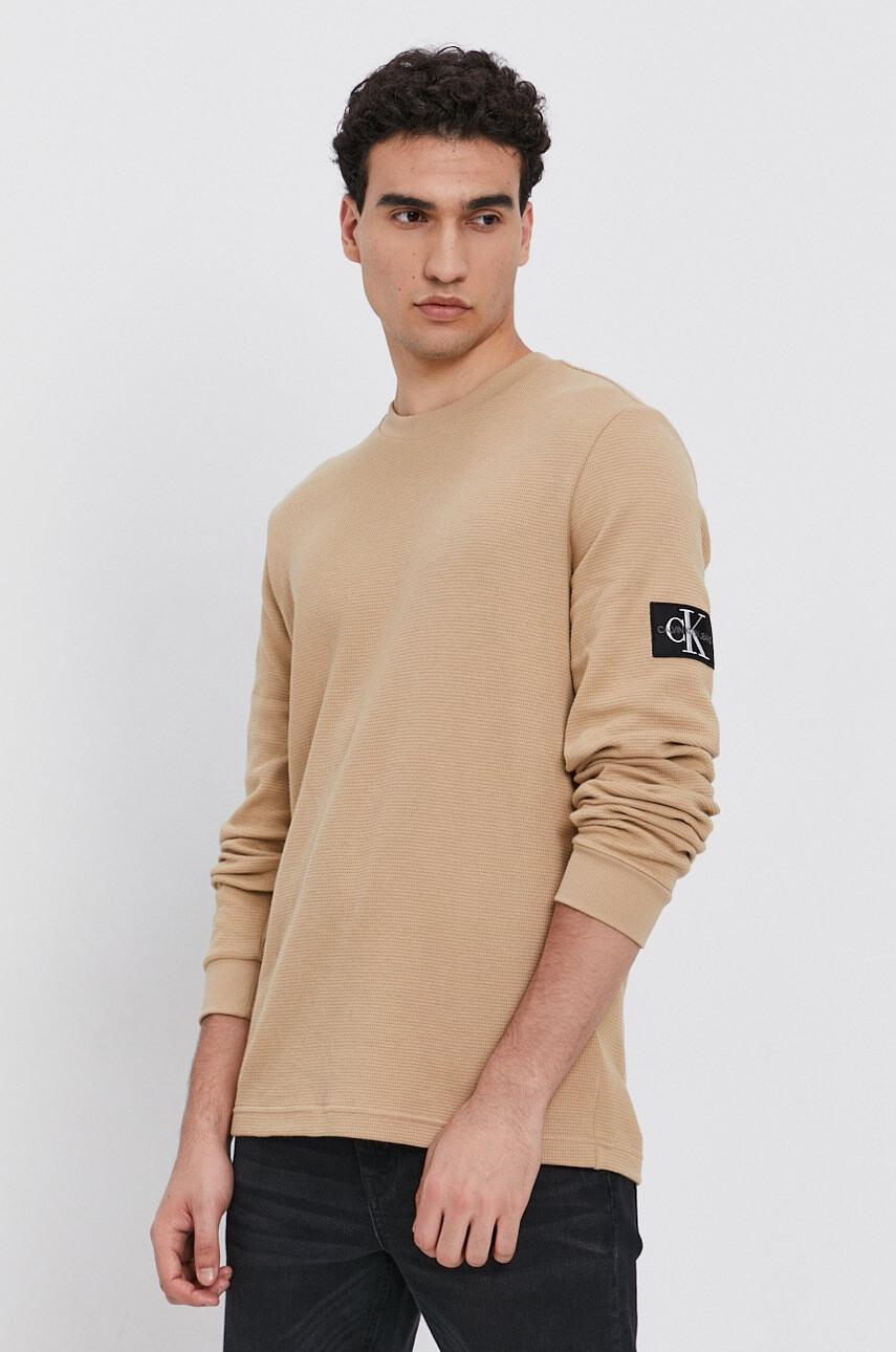 Calvin Klein Jeans Блуза с дълги ръкави - Pepit.bg