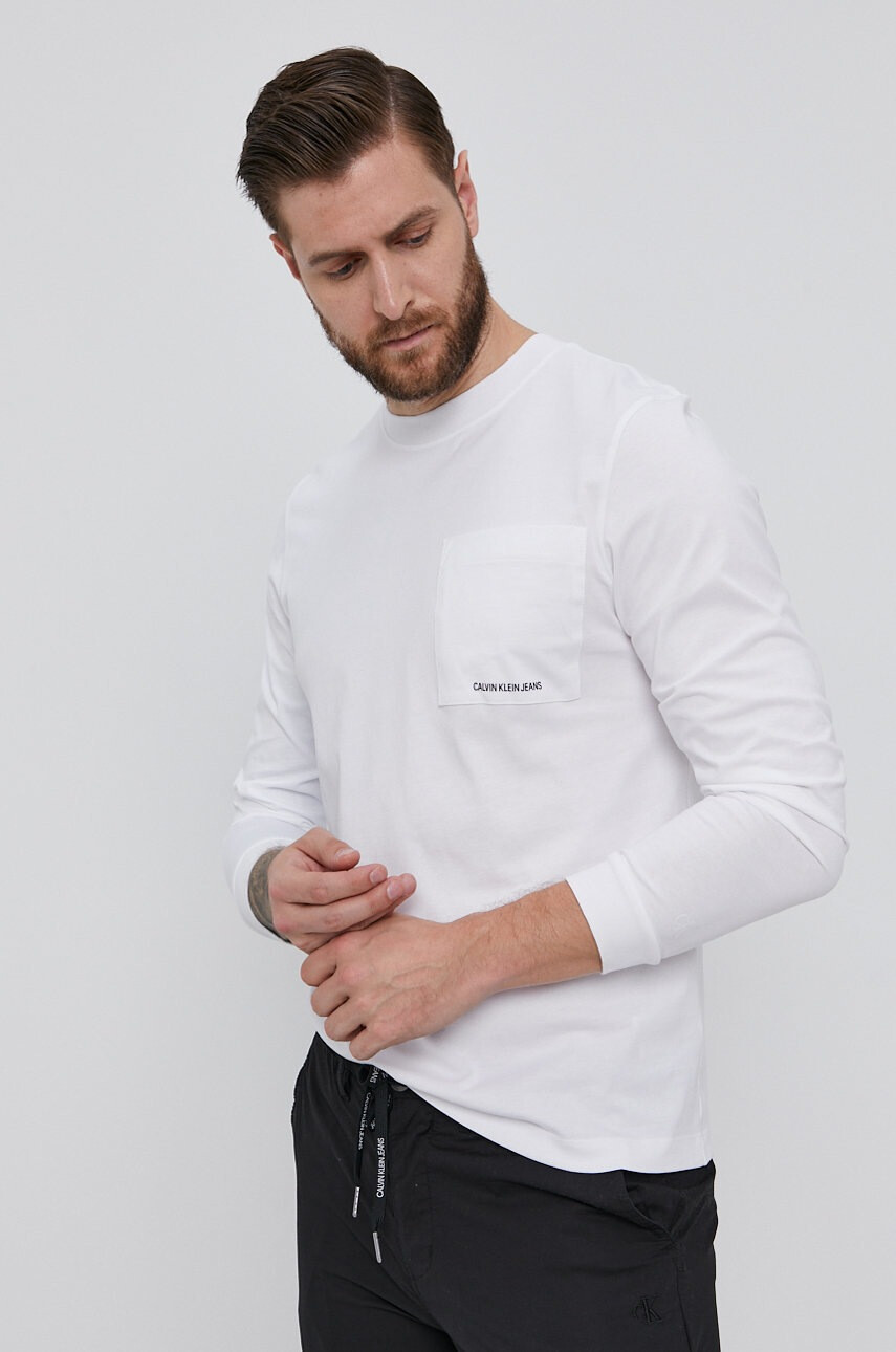 Calvin Klein Jeans Блуза с дълги ръкави - Pepit.bg
