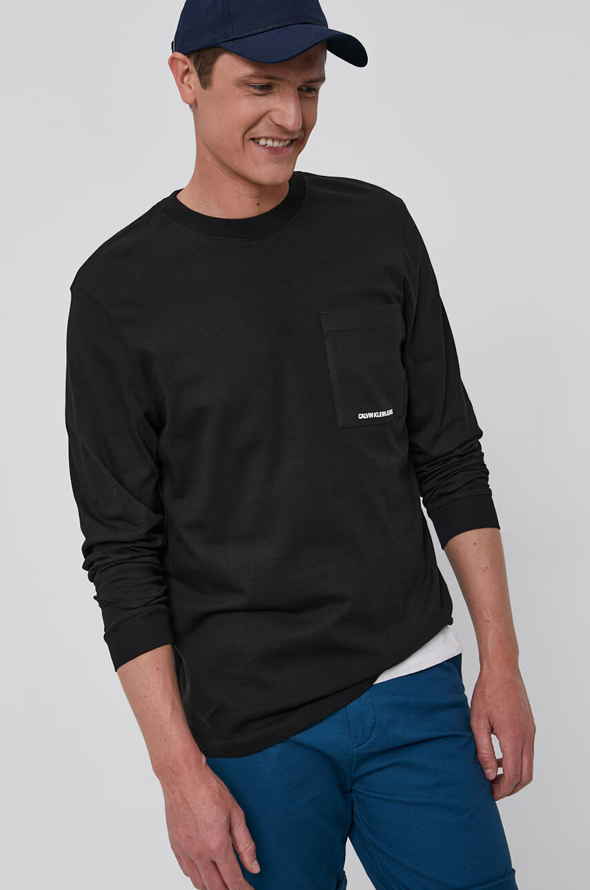 Calvin Klein Jeans Блуза с дълги ръкави - Pepit.bg
