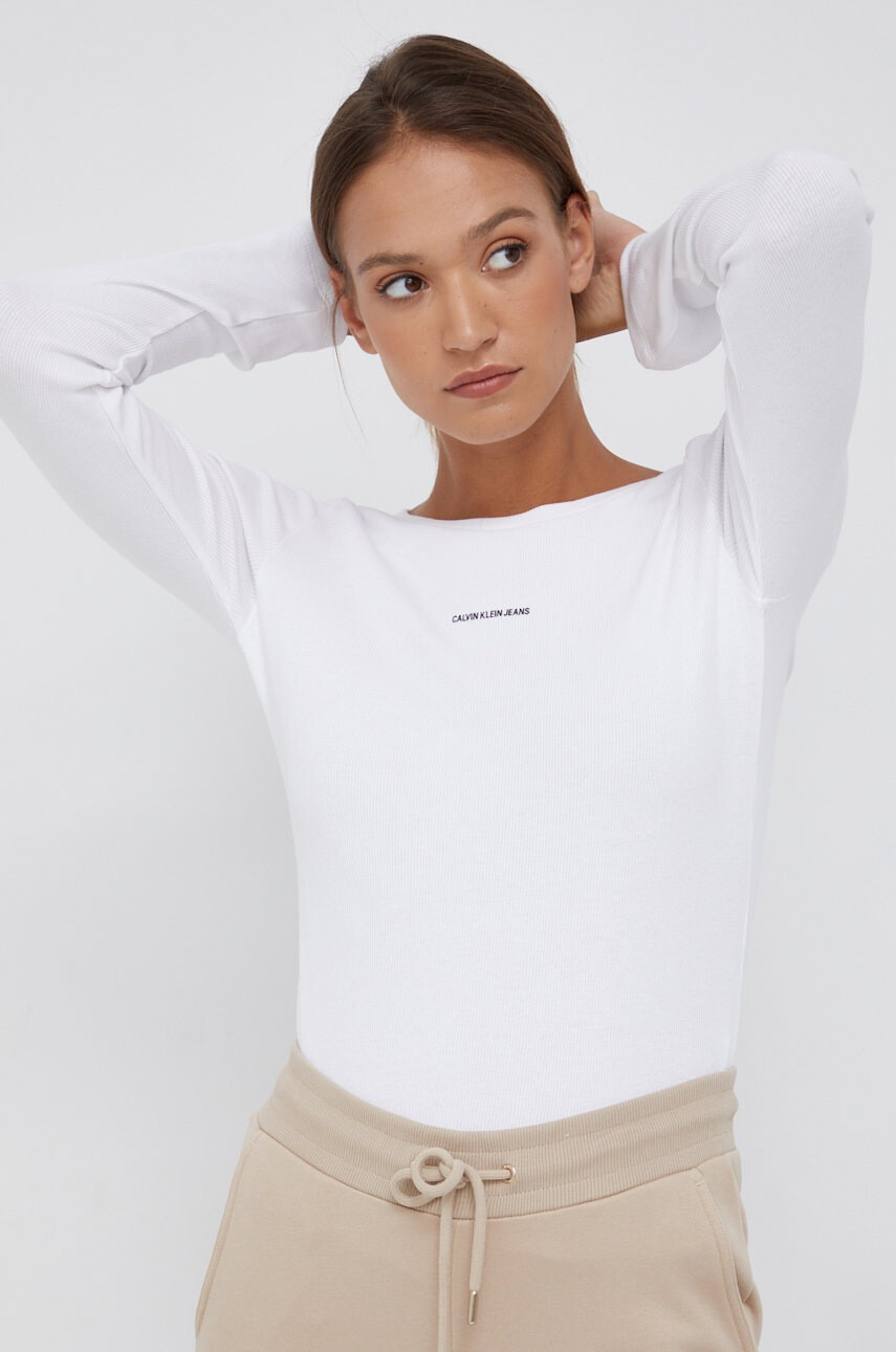 Calvin Klein Jeans Блуза с дълги ръкави - Pepit.bg