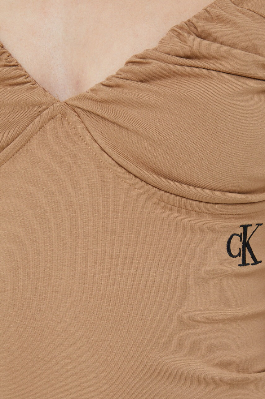 Calvin Klein Jeans Блуза с дълги ръкави - Pepit.bg