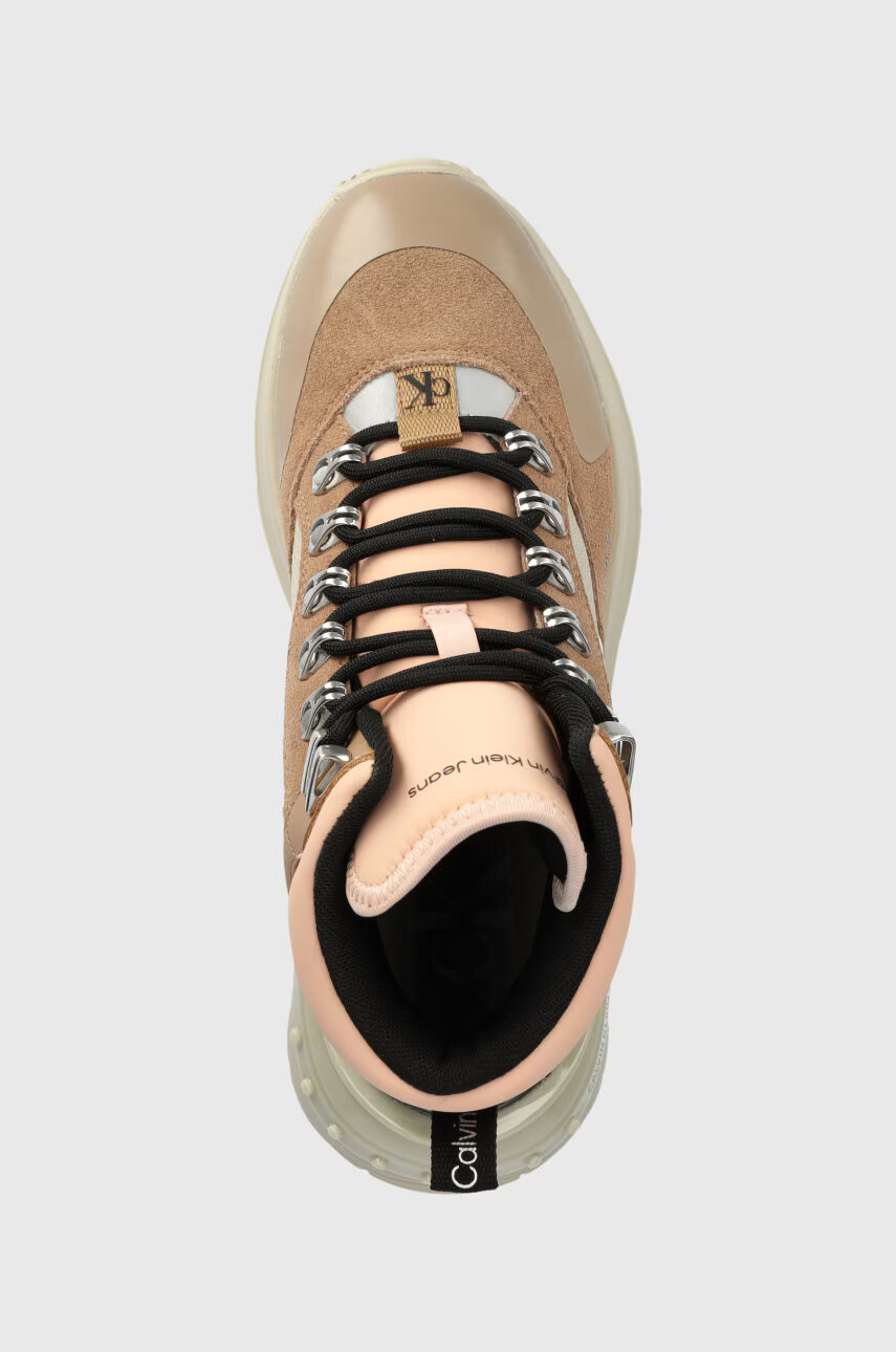 Calvin Klein Jeans Боти Chunky Runner Laceup High - Pepit.bg