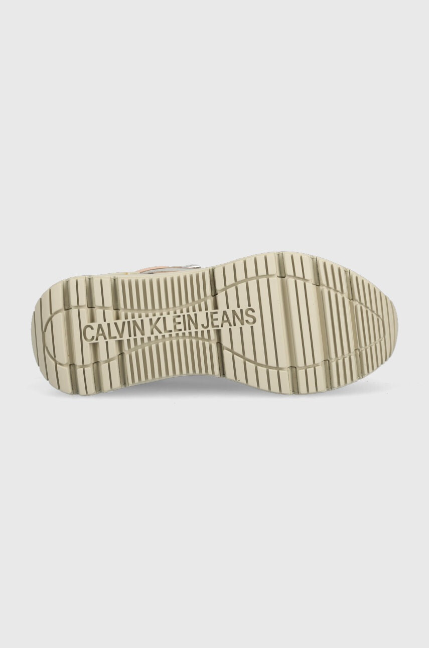 Calvin Klein Jeans Боти Chunky Runner Laceup High - Pepit.bg