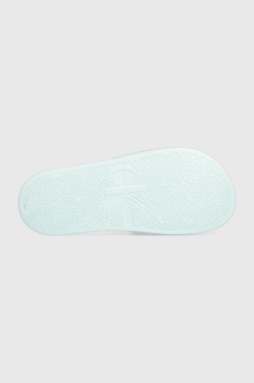 Calvin Klein Jeans Чехли SLIDE BADGE WN в зелено YW0YW00997 - Pepit.bg