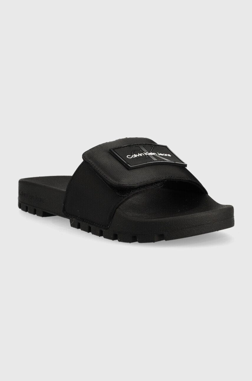 Calvin Klein Jeans Чехли YW0YW01024 TRUCK SLIDE VELCRO W - Pepit.bg