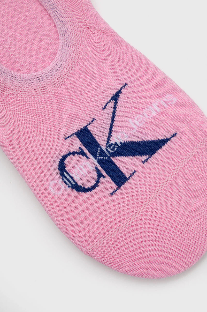 Calvin Klein Jeans Чорапи в розово - Pepit.bg
