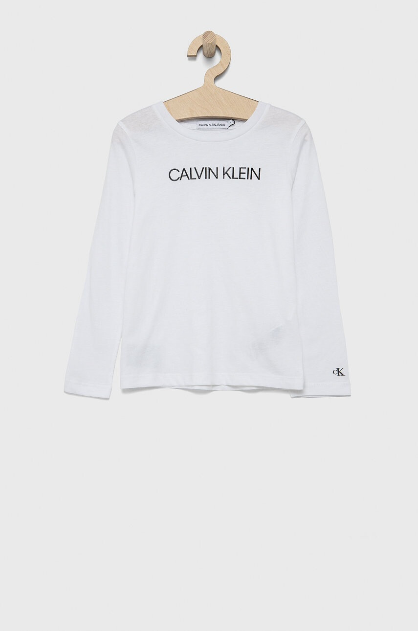 Calvin Klein Jeans Детска блуза с дълги ръкави - Pepit.bg