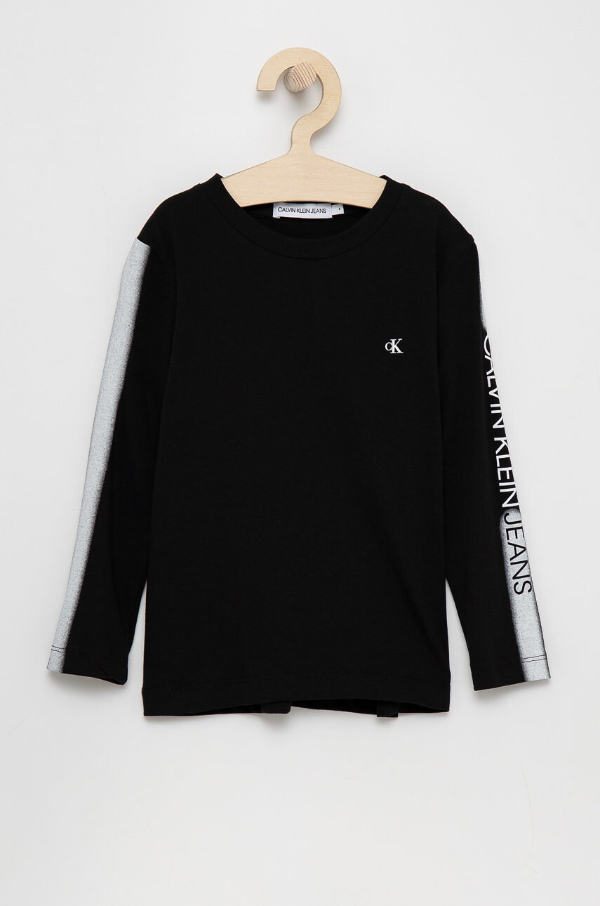 Calvin Klein Jeans Детска блуза с дълги ръкави - Pepit.bg